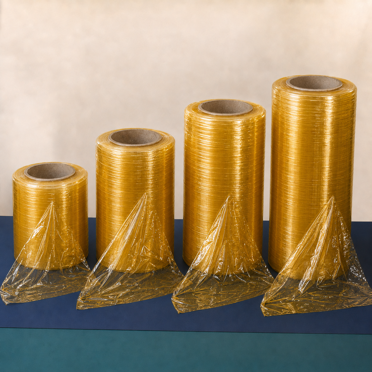 Large commercial cling wrap rolls
