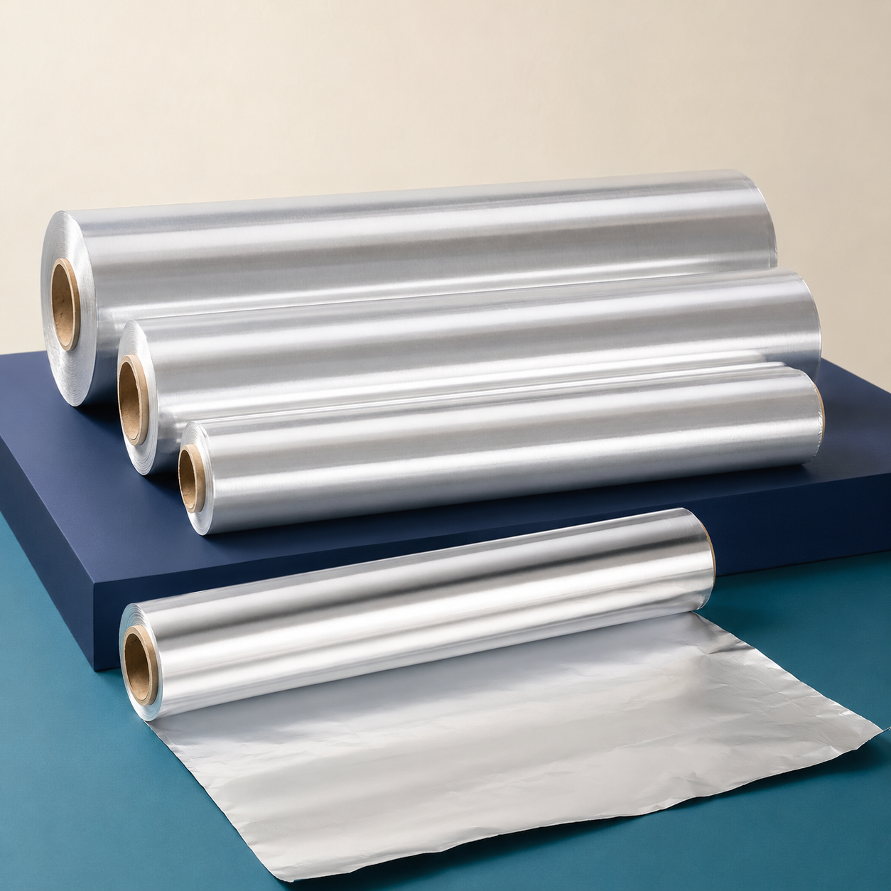 Large commercial aluminium foil rolls